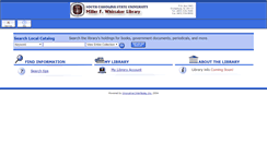 Desktop Screenshot of libcat.scsu.edu
