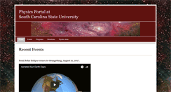 Desktop Screenshot of physics.scsu.edu